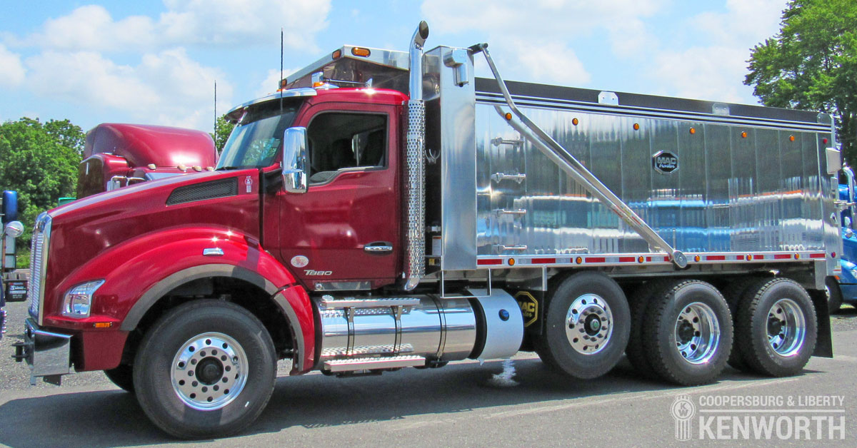 Three Benefits of the Kenworth T880 Dump Truck Coopersburg & Liberty