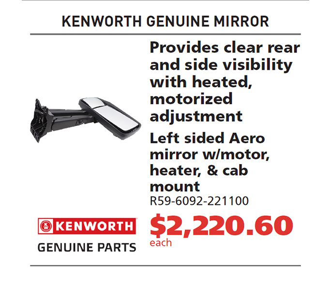 Kenworth Genuine Mirror