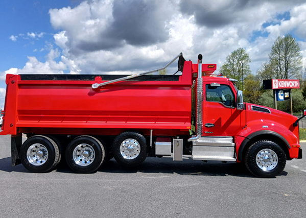New Dump Truck Repaint - After