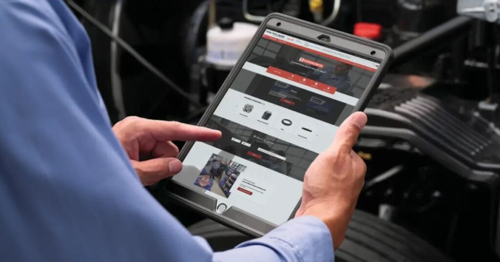 Online Parts Counter for Semi Trucks