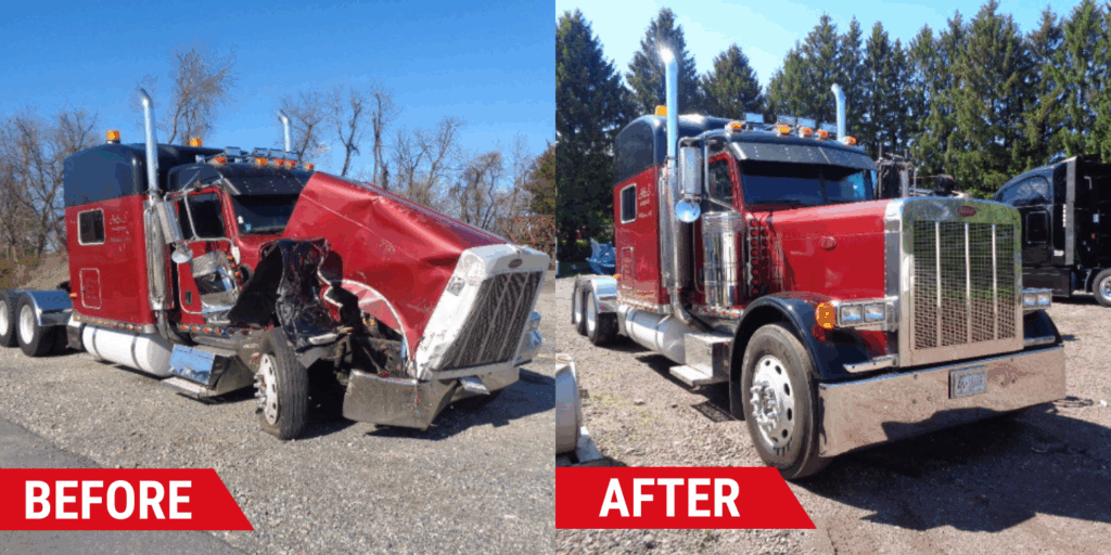 Semi Truck Collision Repair