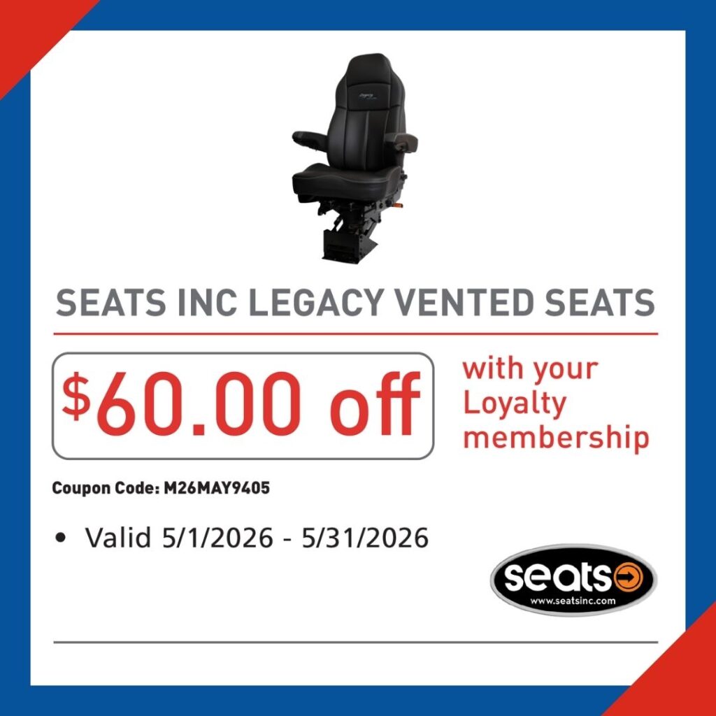 Seats Inc. Legacy Vented Seats