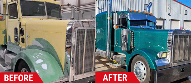 Repainting and body repair