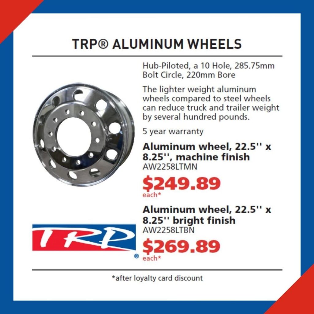 TRP Aluminum Wheels
