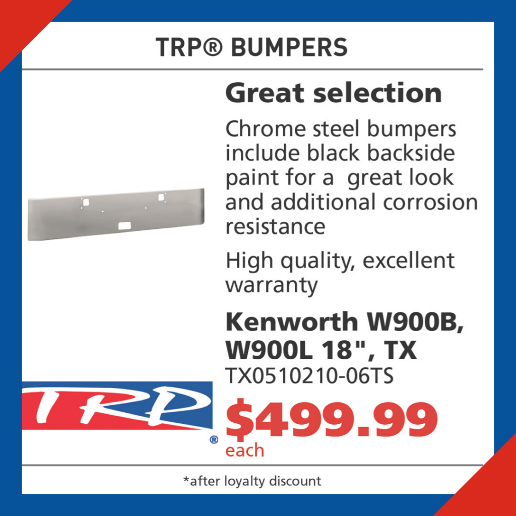 TRP W900 Bumpers