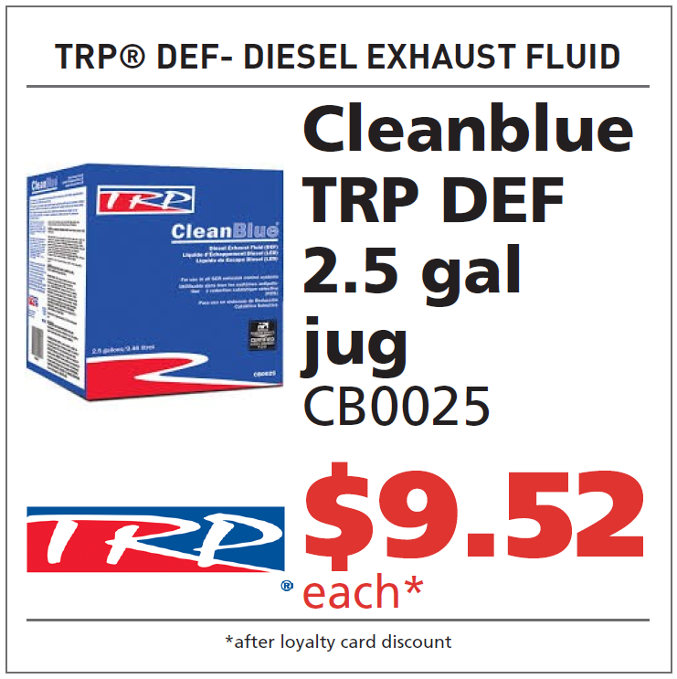 TRP DEF - Diesel Exhaust Fuel
