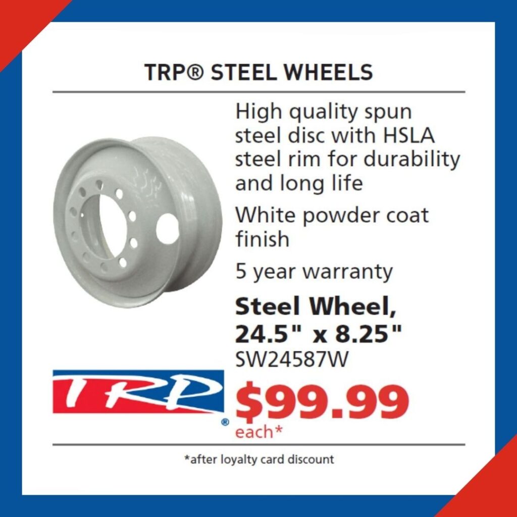 TRP Steel Wheels