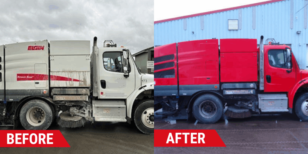 Complete Semi Truck Color Change
