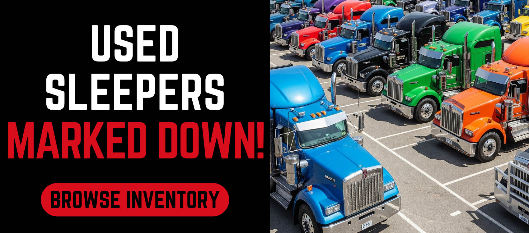 Used Sleeper Trucks on Sale