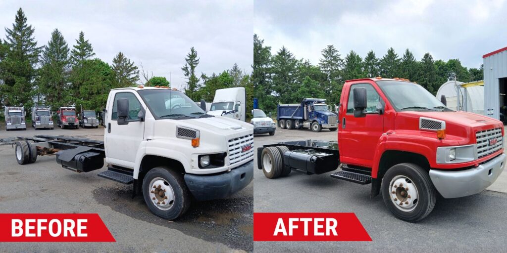 Semi Truck Wheelbase Modification